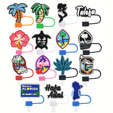 Load image into Gallery viewer, PASIFIKA STYLE STRAW TOPPER