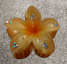 Load image into Gallery viewer, Moana Crystal Bloom Hair Clip