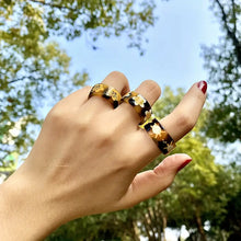 Load image into Gallery viewer, FAUX TURTLE RINGS