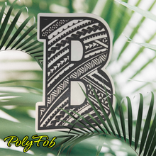 Load image into Gallery viewer, LETTER "A-B-C-D-E-F-G-H-I" TRIBAL VINYL STICKERS 2 x 3