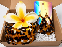Load image into Gallery viewer, Island Gift Sets – Kaulima, Earrings & Flower