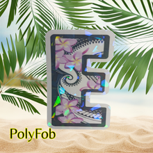 Load image into Gallery viewer, Letter "A-B-C-D-E-F-G-H-I" TribalBlossom Vinyl Sticker 2 x 3