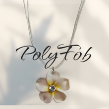 Load image into Gallery viewer, Fimo Flower Necklace 16"