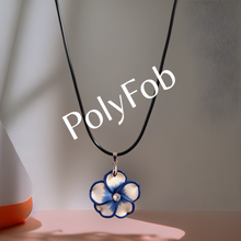 Load image into Gallery viewer, FIMO FLOWER PENDANT NECKLACE
