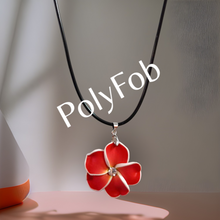 Load image into Gallery viewer, FIMO FLOWER PENDANT NECKLACE