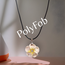 Load image into Gallery viewer, FIMO FLOWER PENDANT NECKLACE