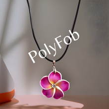 Load image into Gallery viewer, FIMO FLOWER PENDANT NECKLACE
