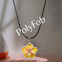 Load image into Gallery viewer, FIMO FLOWER PENDANT NECKLACE