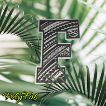 Load image into Gallery viewer, LETTER "A-B-C-D-E-F-G-H-I" TRIBAL VINYL STICKERS 2 x 3