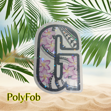 Load image into Gallery viewer, Letter "A-B-C-D-E-F-G-H-I" TribalBlossom Vinyl Sticker 2 x 3