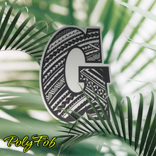 Load image into Gallery viewer, LETTER "A-B-C-D-E-F-G-H-I" TRIBAL VINYL STICKERS 2 x 3