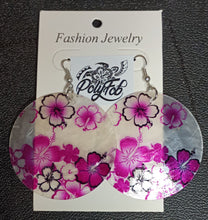 Load image into Gallery viewer, CAPRI SHELL ISLAND PRINT EARRINGS