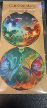 Load image into Gallery viewer, BUTTERFLY CAR COASTER