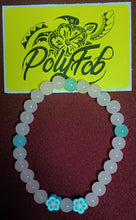 Load image into Gallery viewer, Crystal Stretchy Bracelet with Floral Bead