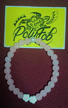 Load image into Gallery viewer, Crystal Stretchy Bracelet with Floral Bead