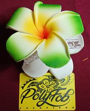 Load image into Gallery viewer, FRANGIPANI CLAW HAIR CLIP