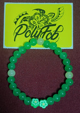 Load image into Gallery viewer, Crystal Stretchy Bracelet with Floral Bead