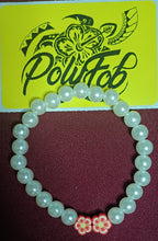 Load image into Gallery viewer, Crystal Stretchy Bracelet with Floral Bead