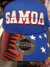 Load image into Gallery viewer, Island Pride Snapback Caps – Samoa, Tonga & New Zealand