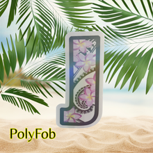 Load image into Gallery viewer, Letter "J-K-L-M-N-O-P-Q-R" TribalBlossom Vinyl Sticker 2 x 3