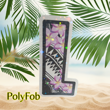 Load image into Gallery viewer, Letter "J-K-L-M-N-O-P-Q-R" TribalBlossom Vinyl Sticker 2 x 3