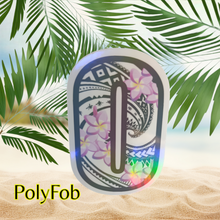 Load image into Gallery viewer, Letter "J-K-L-M-N-O-P-Q-R" TribalBlossom Vinyl Sticker 2 x 3