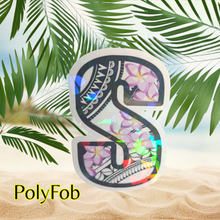 Load image into Gallery viewer, Letter "S-T-U-V-W-X-Y-Z" TribalBlossom Vinyl Sticker 2 x 3