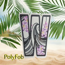 Load image into Gallery viewer, Letter "S-T-U-V-W-X-Y-Z" TribalBlossom Vinyl Sticker 2 x 3