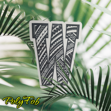 Load image into Gallery viewer, LETTER "S-T-U-V-W-X-Y-Z" TRIBAL VINYL STICKERS 2 x 3