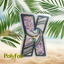 Load image into Gallery viewer, Letter "S-T-U-V-W-X-Y-Z" TribalBlossom Vinyl Sticker 2 x 3