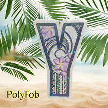 Load image into Gallery viewer, Letter "S-T-U-V-W-X-Y-Z" TribalBlossom Vinyl Sticker 2 x 3