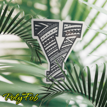 Load image into Gallery viewer, LETTER "S-T-U-V-W-X-Y-Z" TRIBAL VINYL STICKERS 2 x 3