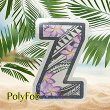 Load image into Gallery viewer, Letter "S-T-U-V-W-X-Y-Z" TribalBlossom Vinyl Sticker 2 x 3