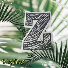 Load image into Gallery viewer, LETTER "S-T-U-V-W-X-Y-Z" TRIBAL VINYL STICKERS 2 x 3