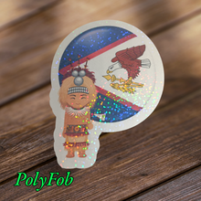 Load image into Gallery viewer, TRADITION POLYNESIA VINYL STICKERS 3 X 4