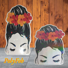 Load image into Gallery viewer, ISLAND GIRL PRINT VINYL STICKERS 3 x 4
