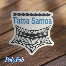 Load image into Gallery viewer, TRADITION POLYNESIA VINYL STICKERS 3 X 4