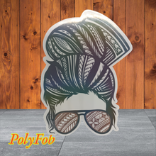 Load image into Gallery viewer, ISLAND GIRL PRINT VINYL STICKERS 3 x 4