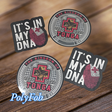 Load image into Gallery viewer, TRADITION POLYNESIA VINYL STICKERS 3 X 4