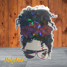 Load image into Gallery viewer, ISLAND GIRL PRINT VINYL STICKERS 3 x 4