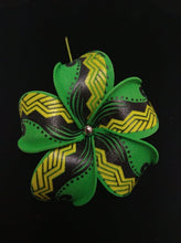 Load image into Gallery viewer, TRIBAL PLUMERIA SWIRL HAIR CLIP