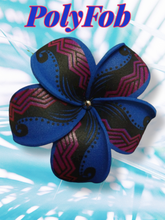 Load image into Gallery viewer, TRIBAL PLUMERIA SWIRL HAIR CLIP