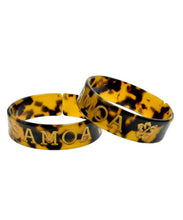 Load image into Gallery viewer, "Samoa" Faux Turtle Shell Bangle
