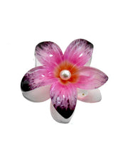 Load image into Gallery viewer, Plumeria Flower Hair Claw Clips
