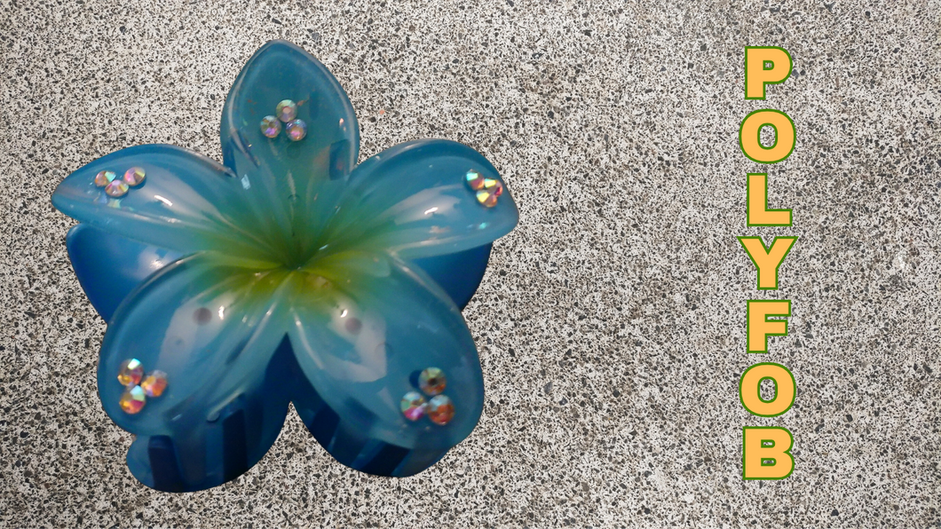 Moana Crystal Bloom Hair Clip