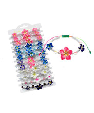 Load image into Gallery viewer, Crystal Fimo Flower Pendant with Heishi Beads Bracelet
