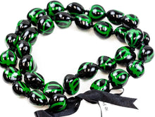 Load image into Gallery viewer, BLACK KUIKUI LEI WITH TURTLE DESIGN
