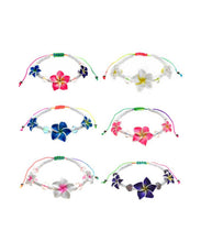 Load image into Gallery viewer, Crystal Fimo Flower Pendant with Heishi Beads Bracelet
