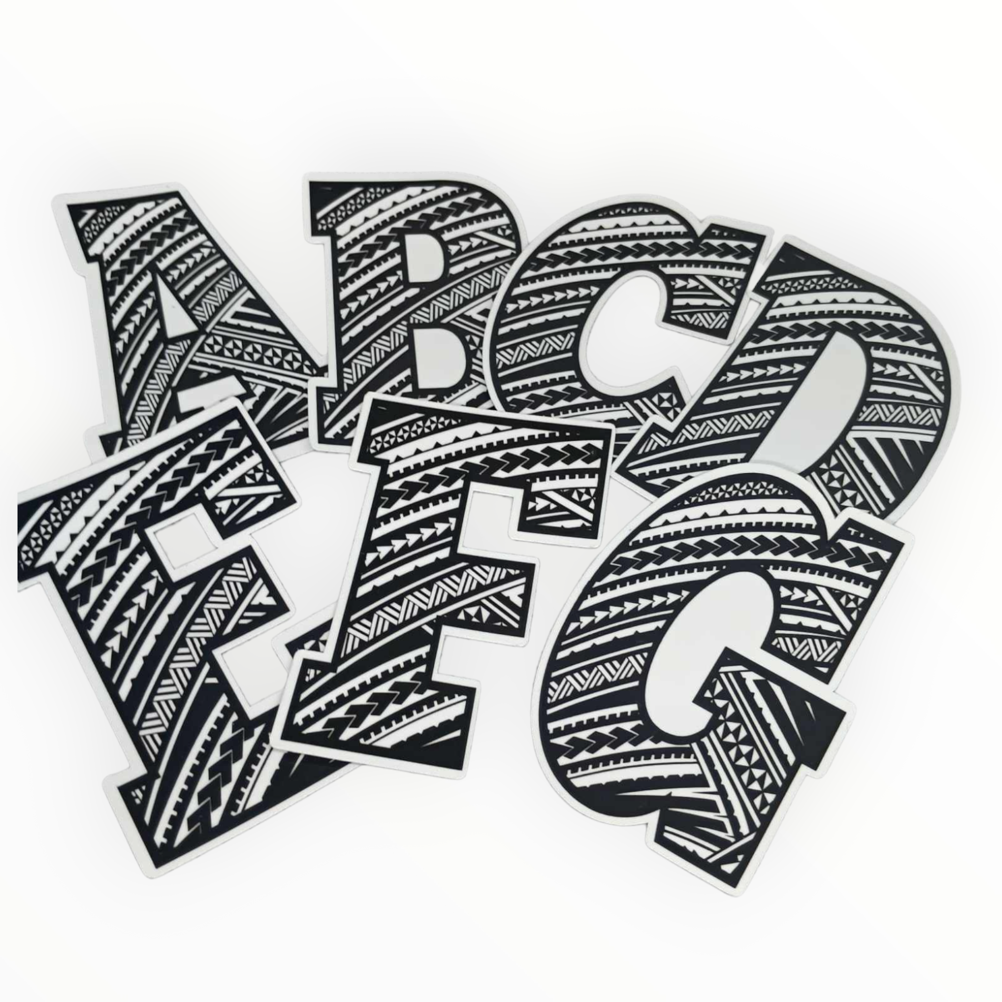 Tribal Letters A To Z Font