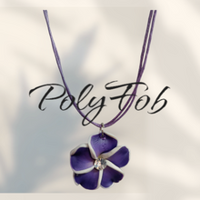 Load image into Gallery viewer, Fimo Flower Necklace 16&quot;
